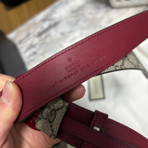 Gucci GG Monogram Canvas Marmont Belt women main image 5